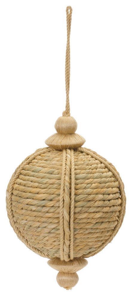 Jute Onion Ornament, Set of 4