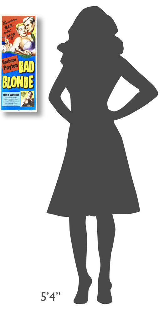 "Bad Blonde" Stretched Canvas Giclee by Hollywood Photo Archive, 8x22"