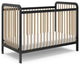 Storkcraft Pasadena 3-in-1 Convertible Crib, Black With Driftwood