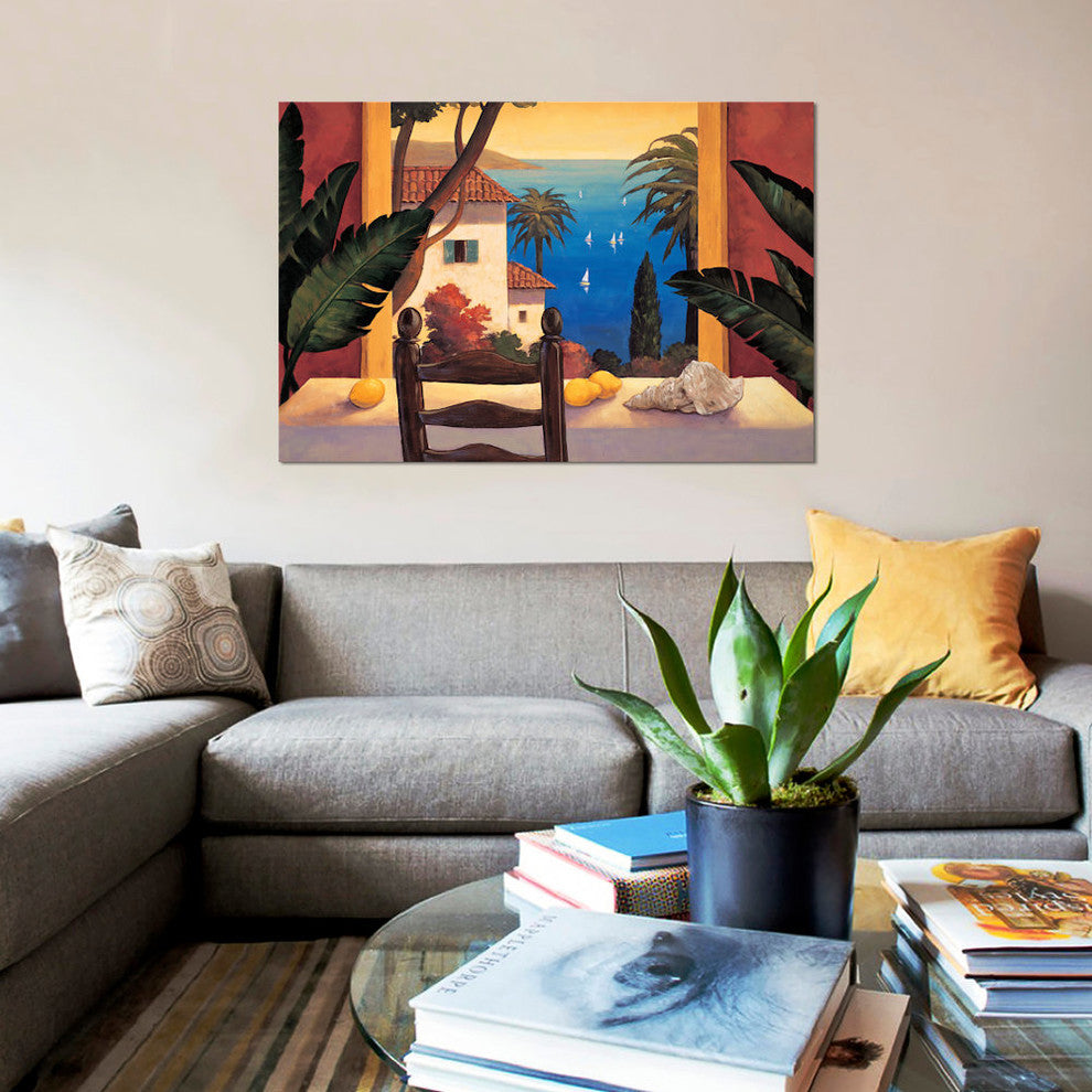 "Ocean Breeze I" by Elizabeth Wright, Canvas Print, 40"x26"