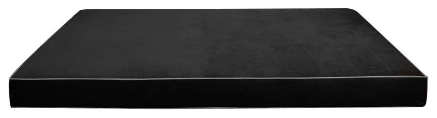 Contrast Pipe 8" Twin-XL 80x39x8 Velvet Indoor Daybed Mattress COVER ONLY-AD350
