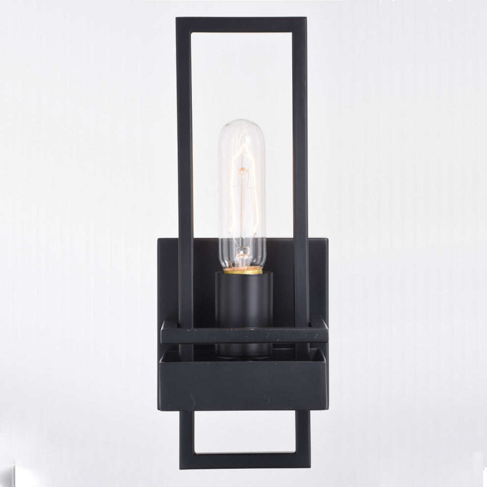 Marquis 1 Light Wall Light Matte Black