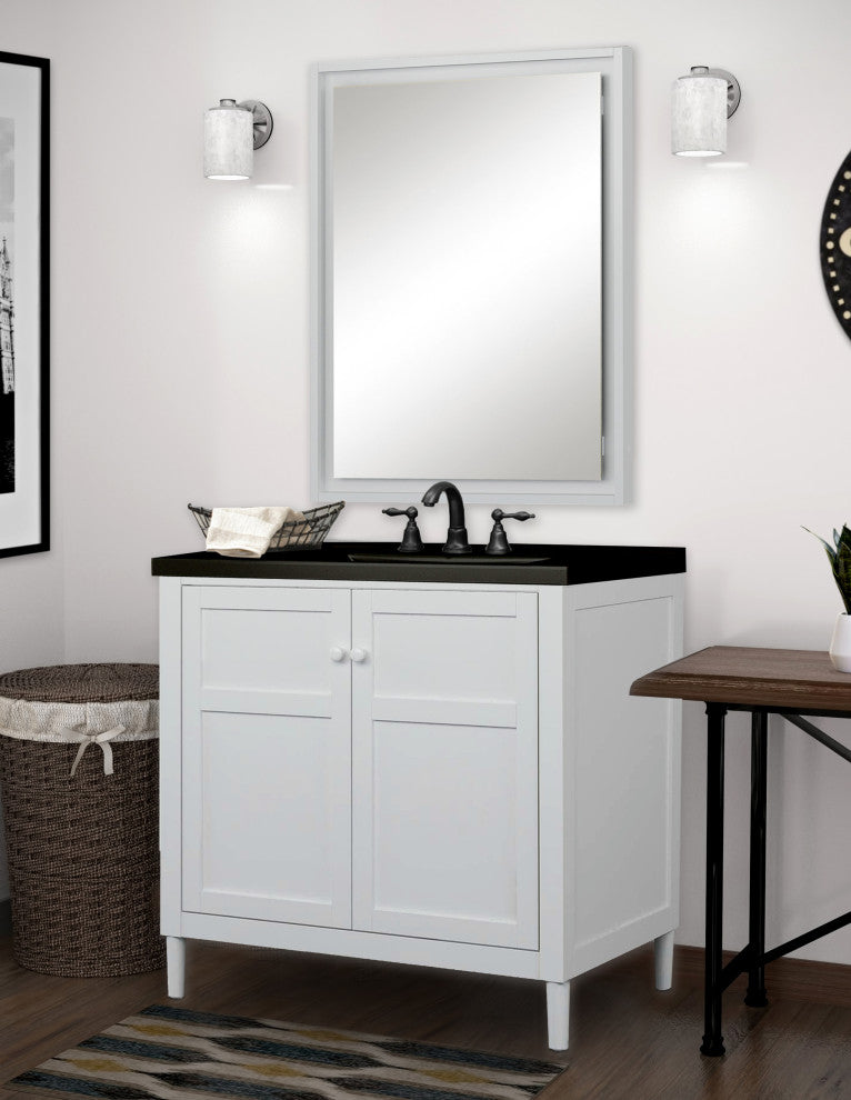 Turner 48" Vanity Base With 4 Doors and Bottom Drawer