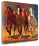 "Hoofbeats And Heartbeats" By Nancy Davidson, Giclee on Gallery Wrap Canvas