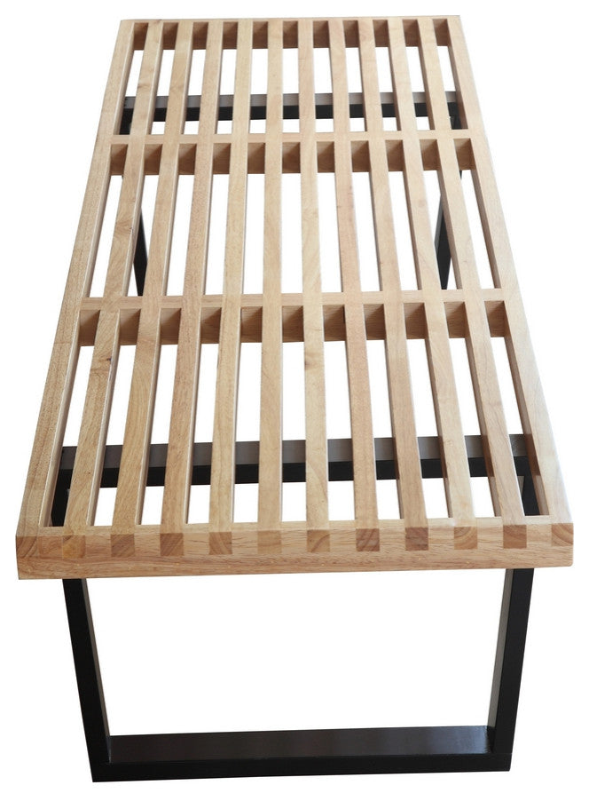 Modern Classics Wood Bench 72", Natural