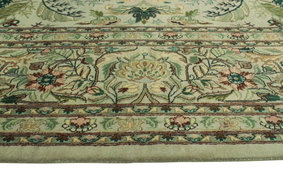 Pak-Persian Suzette Bone Gray/Gold Rug, 8'2x10'2
