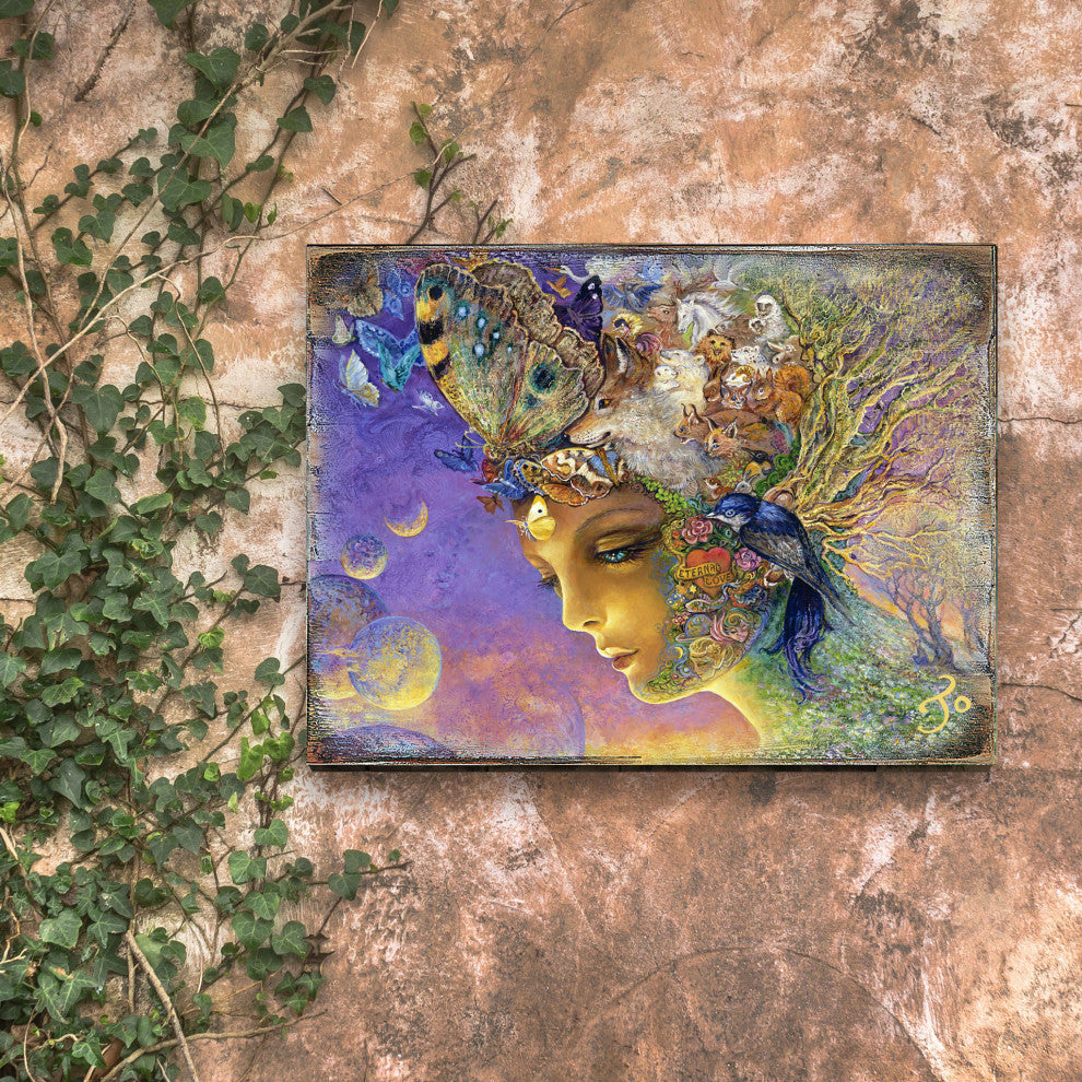 Eternal Love Wall and Table Top Wooden Decor, 48x36
