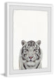 "Tamed Tiger" Framed Painting Print, 20"x30"