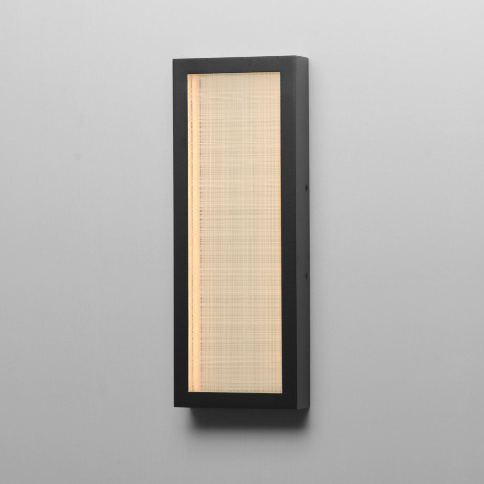 ET2 E30221-99 Highlander 6"W LED Vanity Light - 3000K - Black