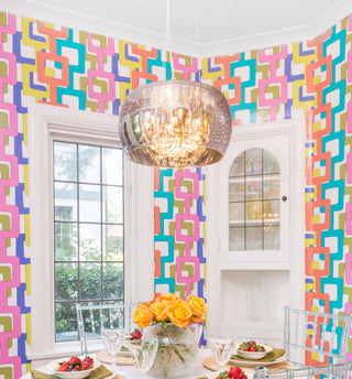 ET2 E21206 Sense 19" 6 Light Pendant - Polished Chrome