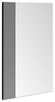 Eric Accent Rectangle Mirror, Smoke, 24"x18"