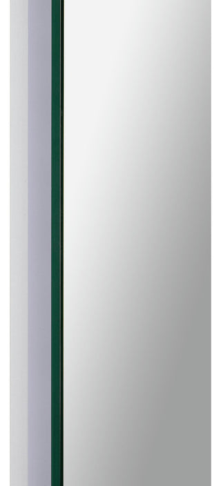 Blanca Plug-In Led Lit Arched All Glass Unframed Mirror