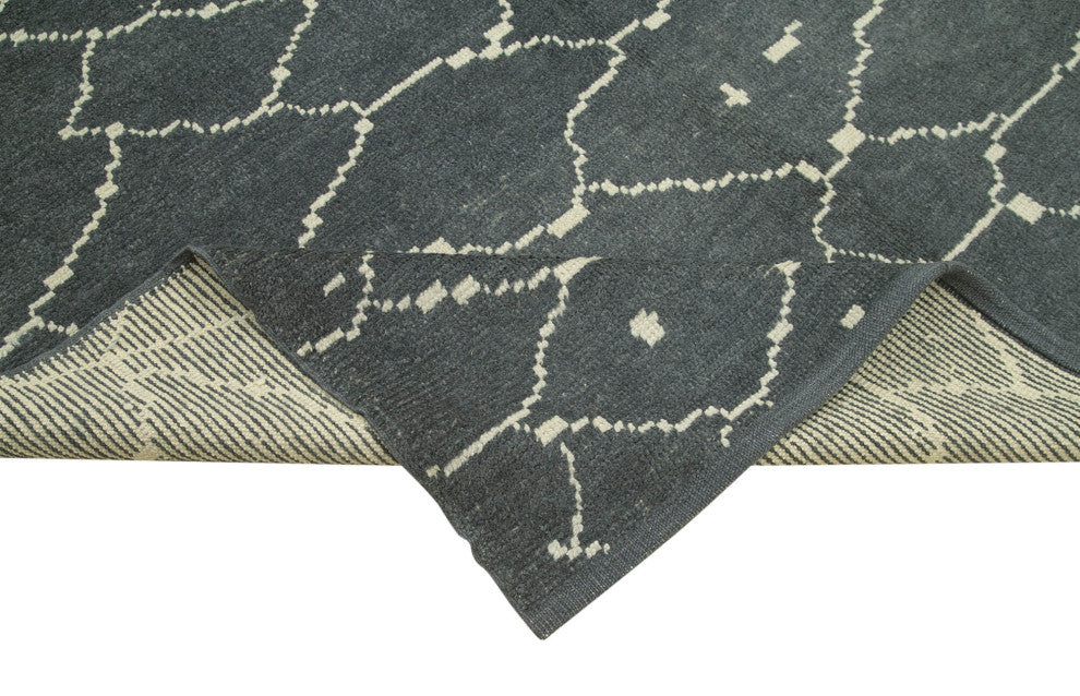 Rug N Carpet - Handmade Unique 6' 4'' x 9' 1'' Moroccan Area Rug