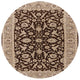 Ahgly Company Indoor Round Mid-Century Modern Area Rugs, 7' Round