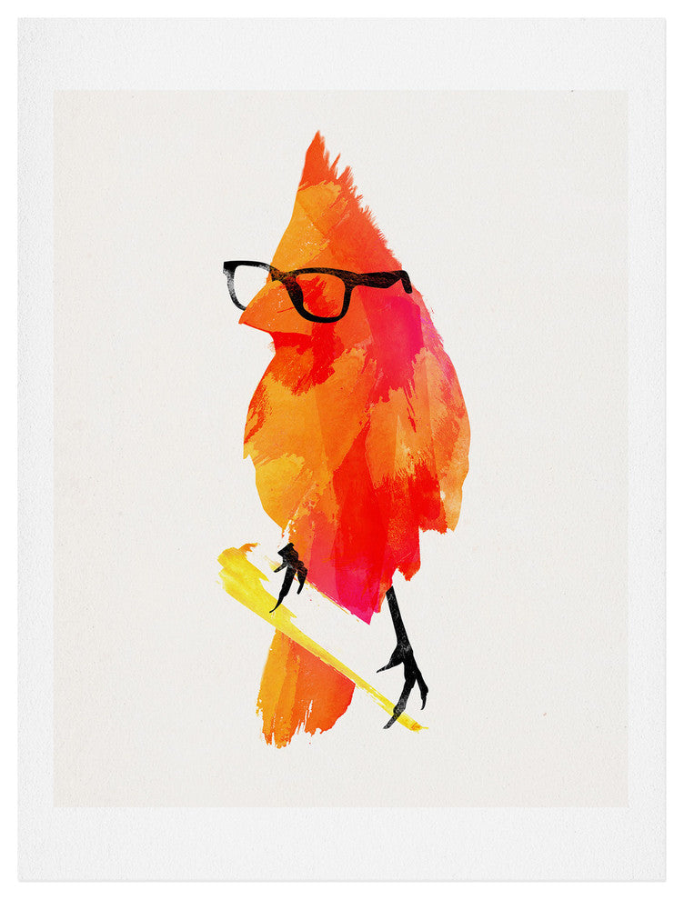 Deny Designs Robert Farkas Punk Bird Art Print