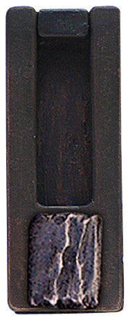 Driftwood Door Knocker, Black Iron
