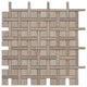 12"x12" Apartment Collection, Atlanta, Strip+Square, Polished, Set of 50
