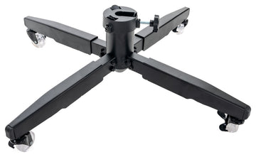 Rolling Artificial Christmas Tree Stand Metal (7-12 ft tall Trees)