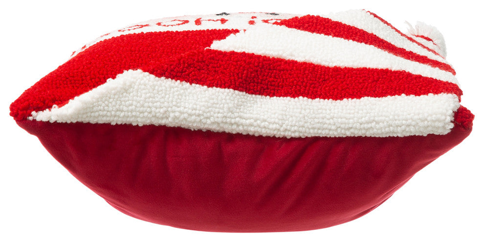 2-Pack Hooked 3D Santa Pillow