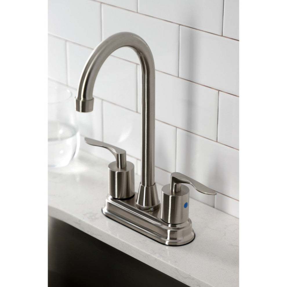 Kingston Brass KB8498SVL Bar Faucet, Brushed Nickel
