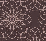 Raffi, Modern Geometric Color Light Brown Wallpaper Roll