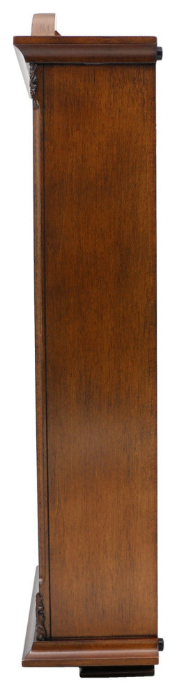 Seiko Clocks, Arched Wall Clockwith Pendulum and Dual Chimes