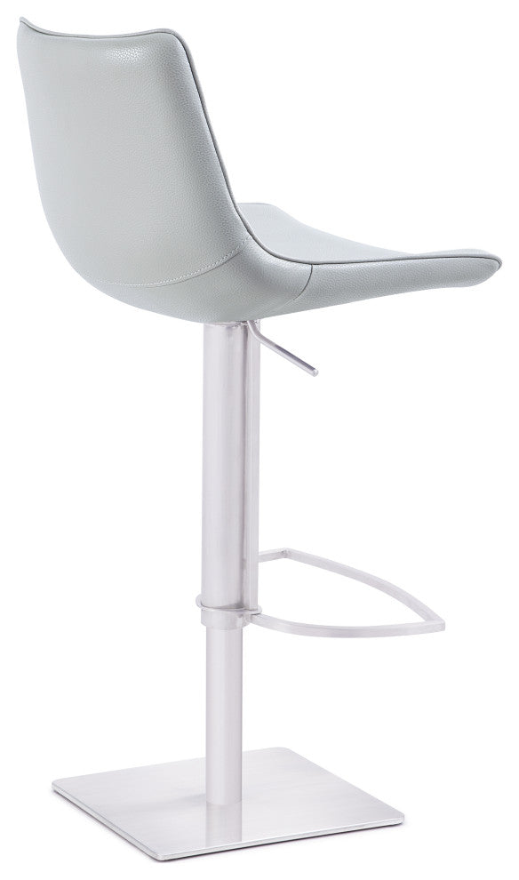 Modrest Manning Modern White Bar Stool