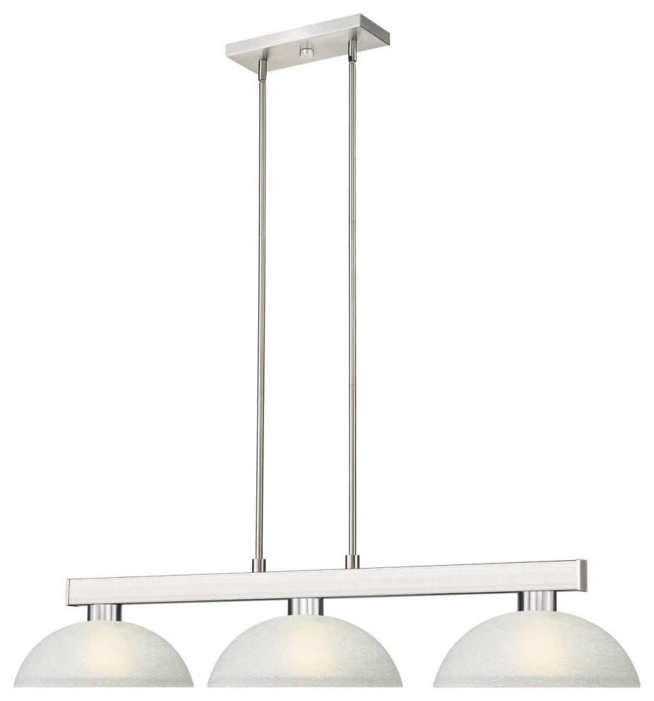 Z-Lite 152-DMO14 Cobalt 3 Light 49"W Linear Pendant - Matte Black