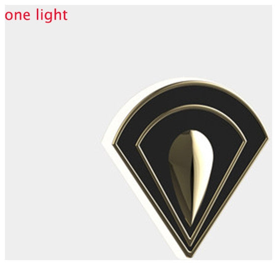 Manacor | Creative Copper LED Wall Light, 1 Head, Cool Light