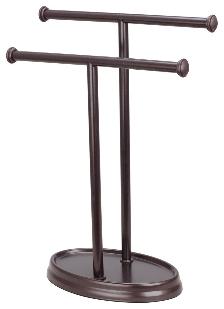 50001-1, Hand Towel Holder,, Oil Rubbed Bronze, 13 1/2"High, Set of 2