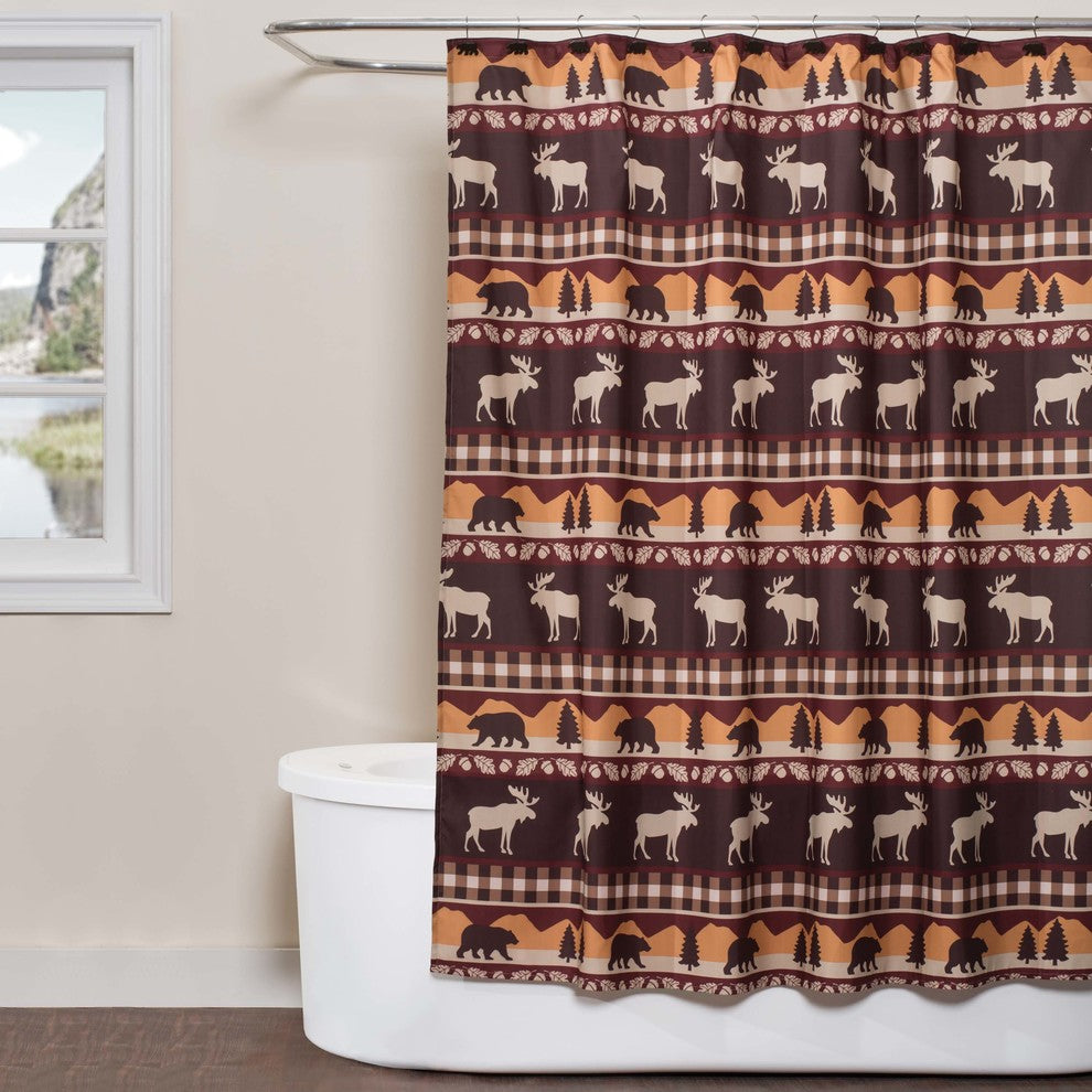 Timberline Fabric Shower Curtain