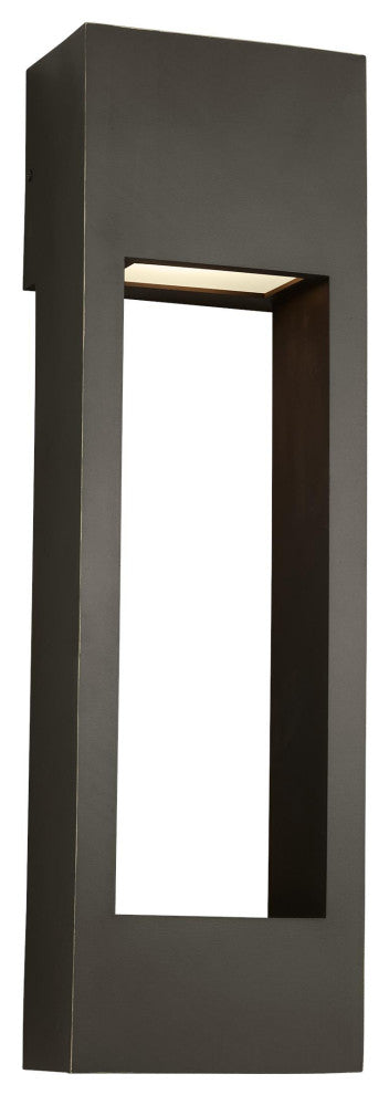 Testa Extra Large LED Outdoor Wall Lantern, Antique Bronze