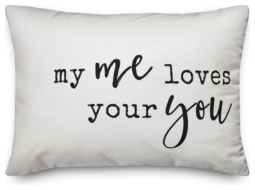 My Me Loves Your You 14x20 Lumbar Pillow