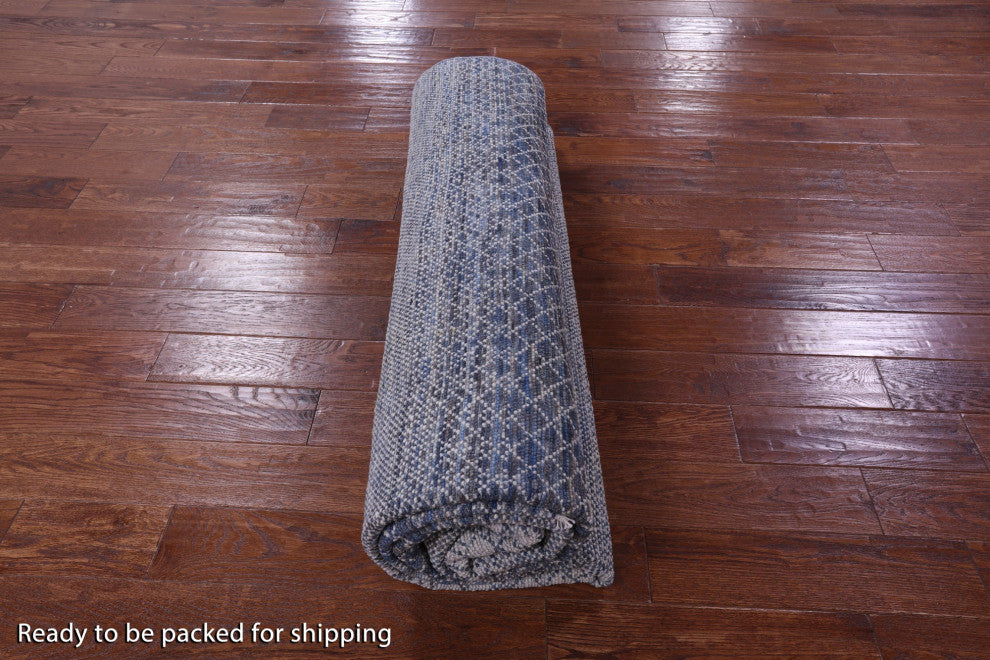 Savannah Grass Handmade Wool Rug 7' 8" X 10' 7" - Q13259