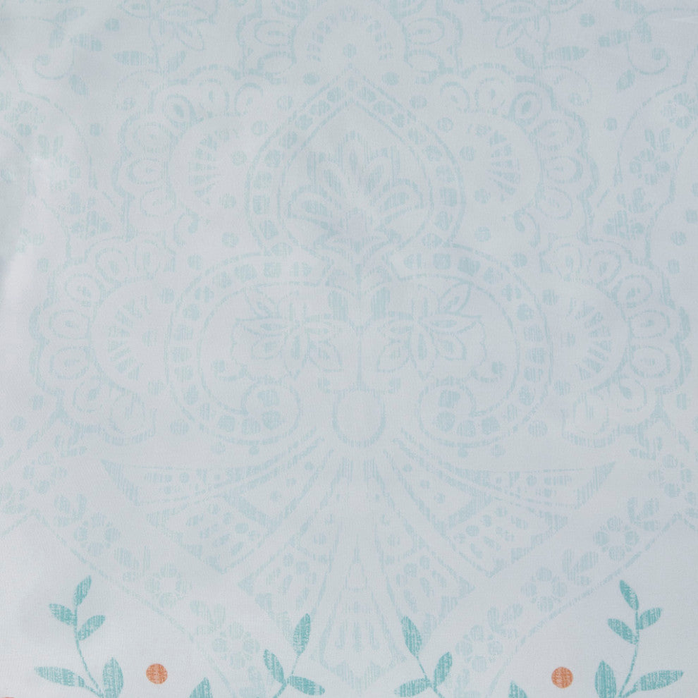 Intelligent Design Vinnie Boho Comforter Set With Bed Sheets, Aqua