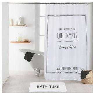Bathroom Accessories Bath Time Collection, White, Bathmat