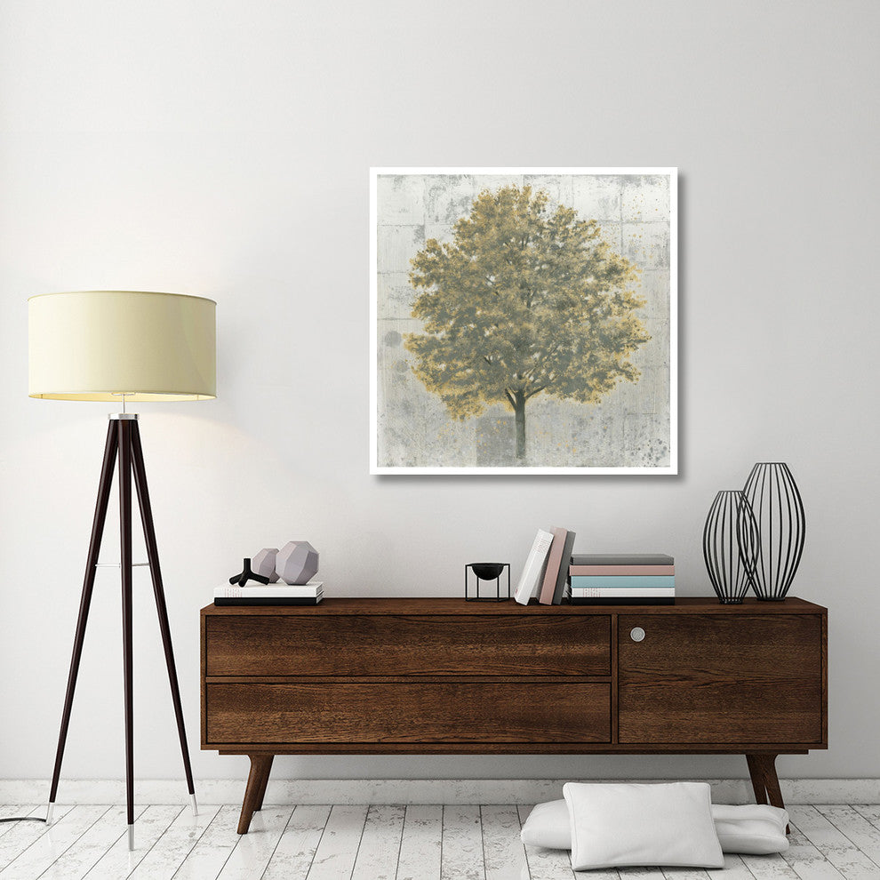 "Neutrality Gold" Digital Paper Print by James Wiens, 42"x42"