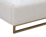Nevin Bed Queen Dove Cream, Cream