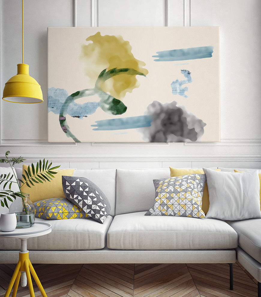 "Your Smile I" Museum Mounted Canvas Print, 16"x20"
