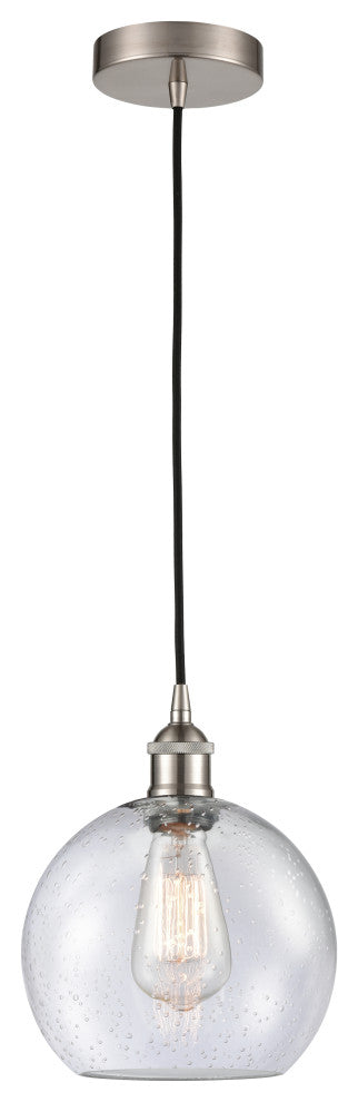 Innovations 616-1P-SN-G124-8 1-Light Mini Pendant, Brushed Satin Nickel