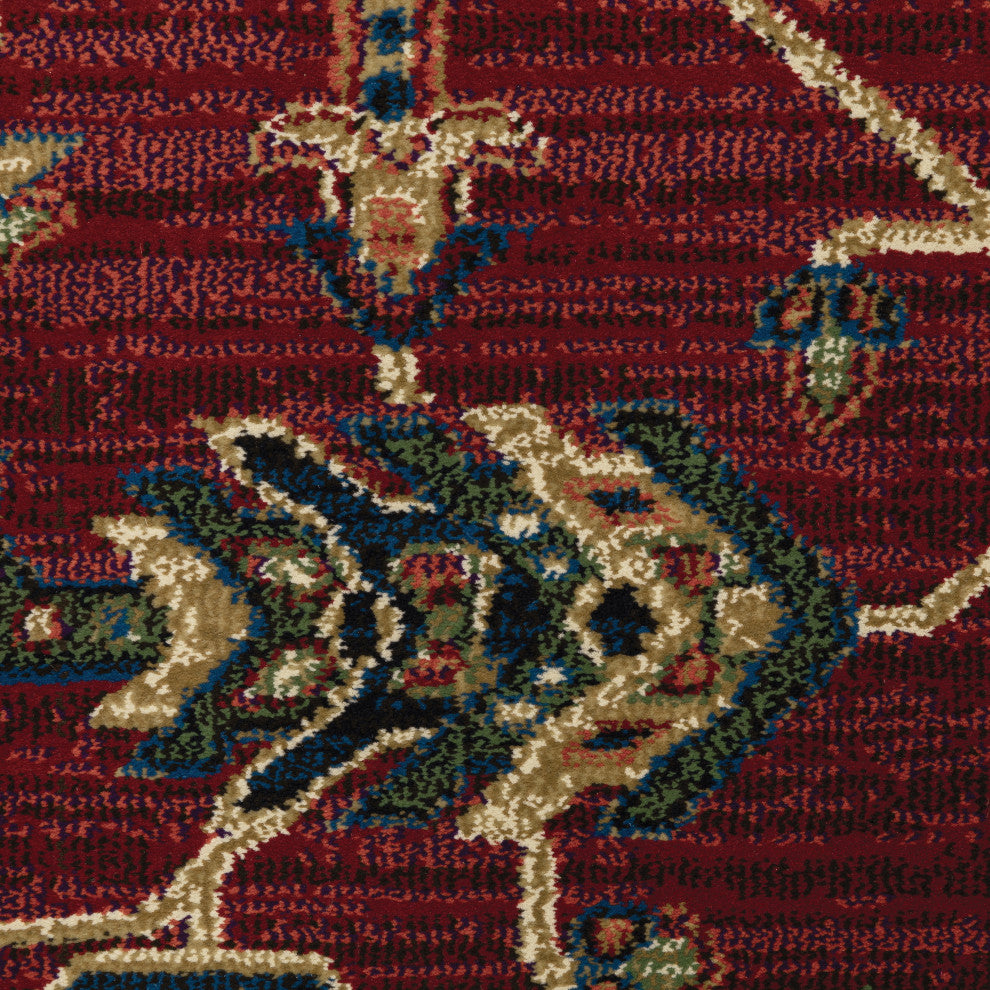 Oriental Weavers Ankara Indoor Rug Red/ Blue 2'3" X 7'6"