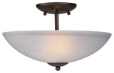 Maxim Lighting Logan Semi Flush Mount, Oil Rubbed Bronze - 10042FTOI
