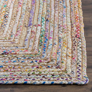 Safavieh Cape Cod Collection CAP202 Rug, Beige/Multi, 2'3"x8'