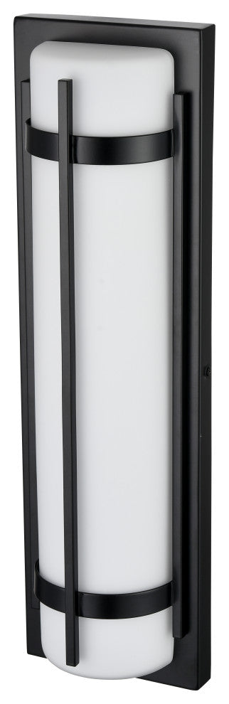 LED Light 6 in. Powder Coated Black Outdoor