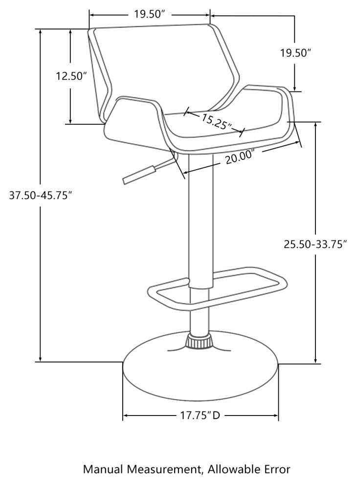 Set of 3 Pub Table Set, 1 Tabel and 2 Stools, Coffee