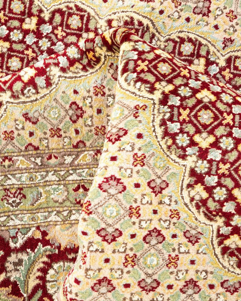Mogul, One-of-a-Kind Hand-Knotted Area Rug Red, 8'0"x9'10"
