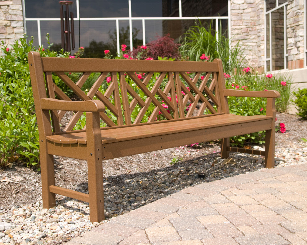 POLYWOOD Rockford 72" Chippendale Bench