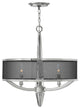 Ascher 3-Light Foyer Polished Nickel
