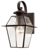 Livex Westover 1 Light 13" Tall Outdoor Wall Lantern, Bronze