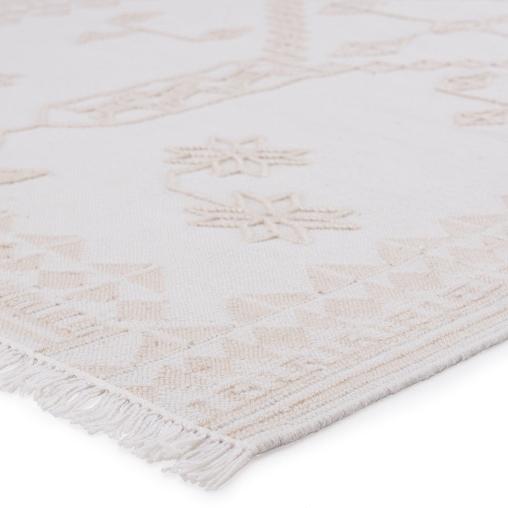 Jaipur Living Ollin Indoor/ Outdoor Medallion White/ Cream Area Rug, 8'10"x11'9"